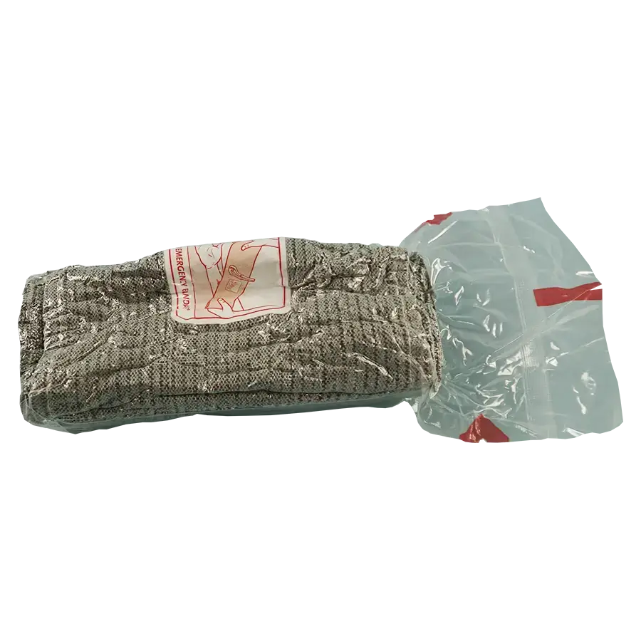 Israeli Bandage grün 10 cm x 4,5 m mit Bügel