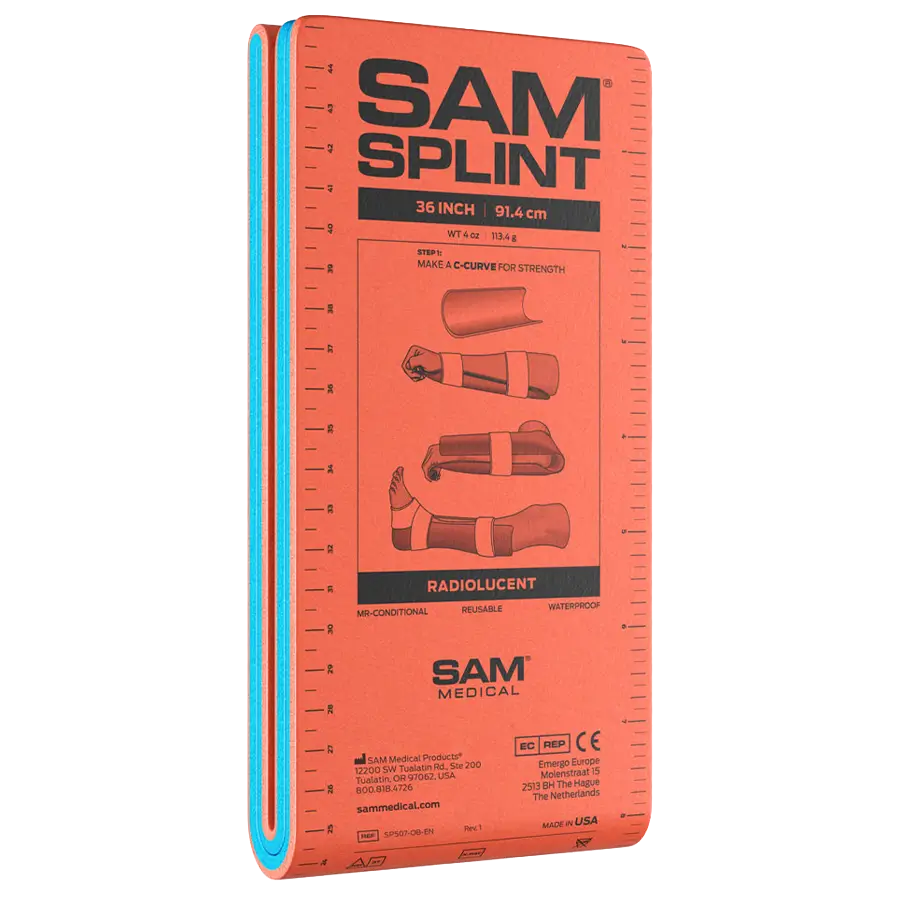 SAM Splint Standard 36 / 91,4 cm gefaltet