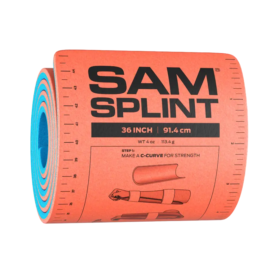 SAM Splint Standard 36 / 91,4 cm gerollt