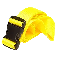 Patientenfixiergurt-Set gelb, 38 mm breit