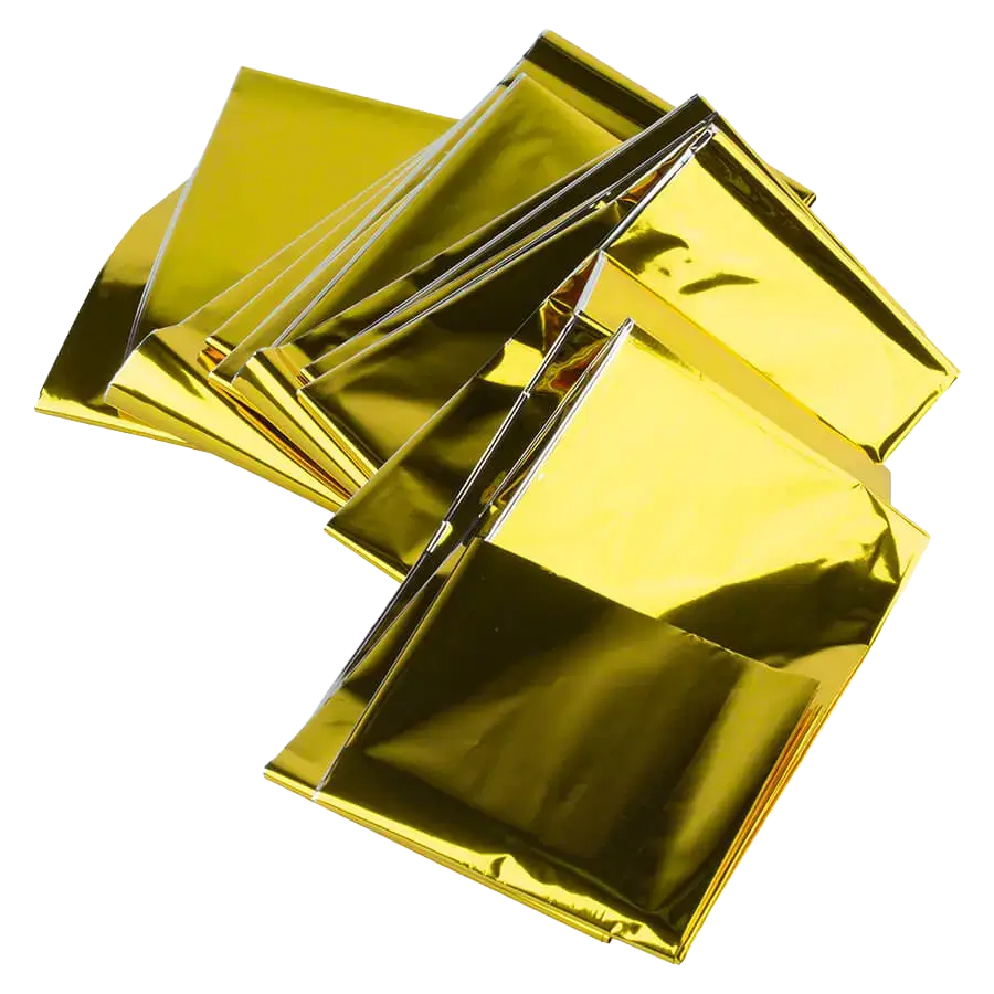 Rettungsdecke Kinder 120 x 160 cm gold/silber