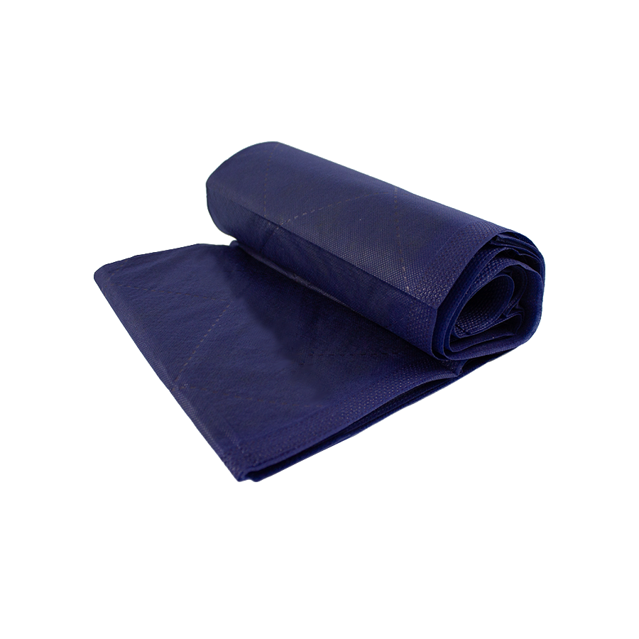 Patientendecke 190g, 110x190cm, blau Polyester