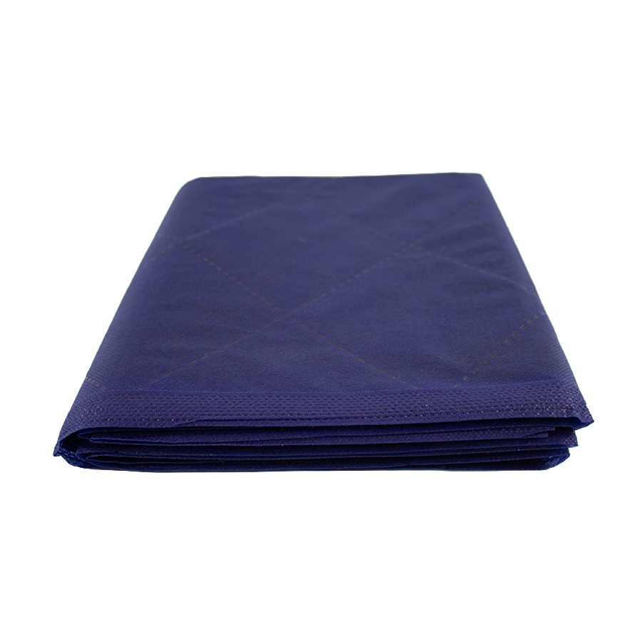 Patientendecke 240g, 110x190cm, blau Polyester