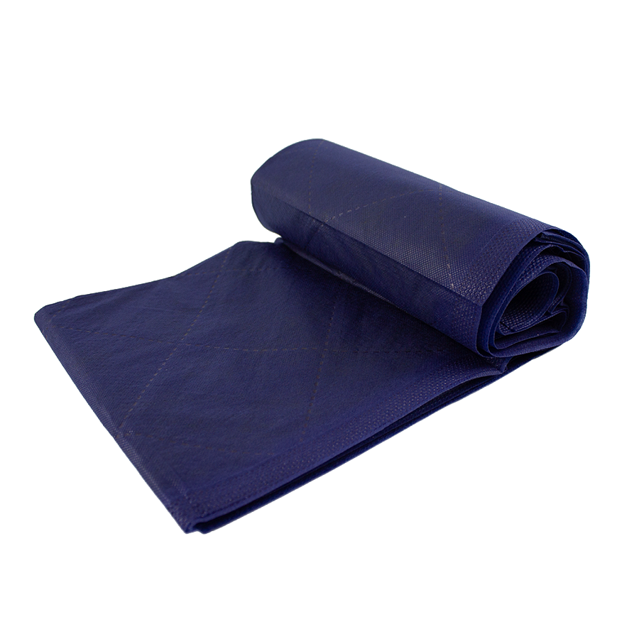 Patientendecke 240g, 110x190cm, blau Polyester