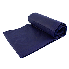 Patientendecke 240g, 110x190cm, blau PP