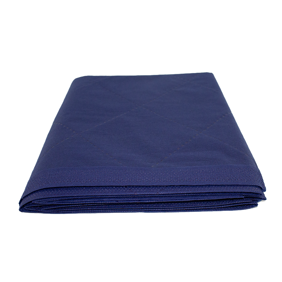 Patientendecke 300g, 110x190cm, blau Polyester