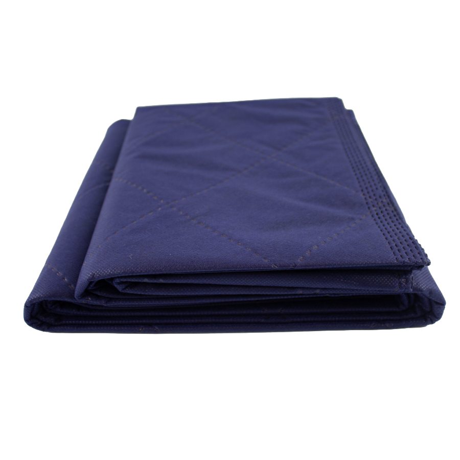 Patientendecke 500g, 110x190cm, blau Polyester