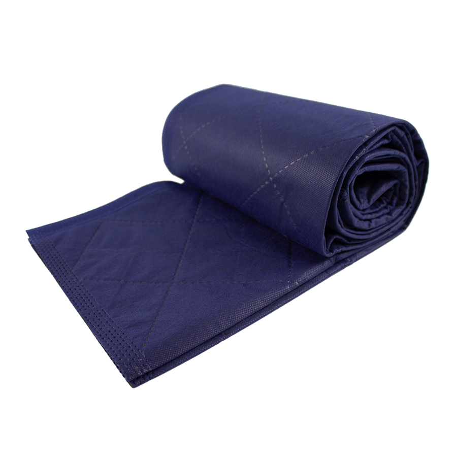 Patientendecke 500g, 110x190cm, blau Polyester