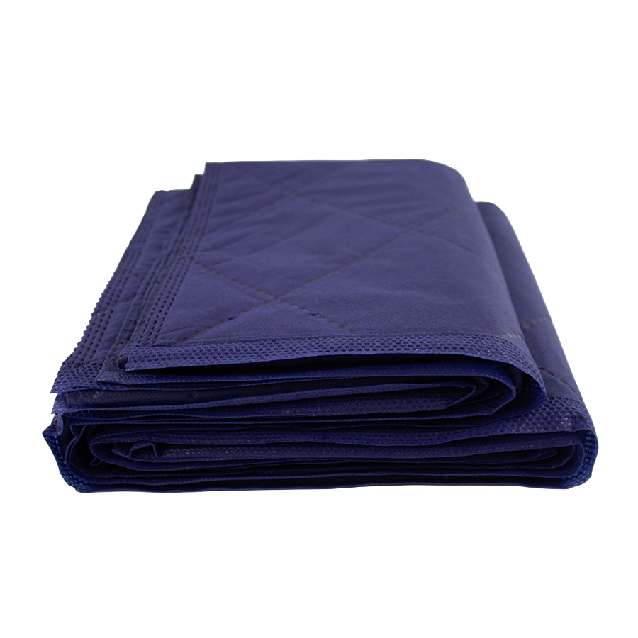 Patientendecke 700g, 110x190cm, blau Polyester