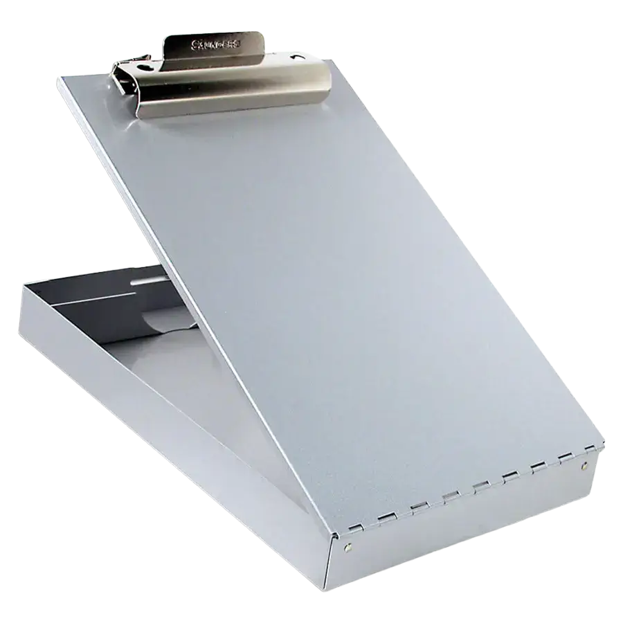 Formularhalter mit Box, Aluminium