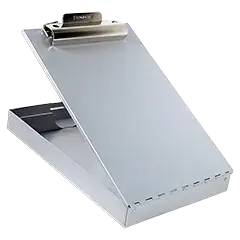 Formularhalter mit Box, Aluminium