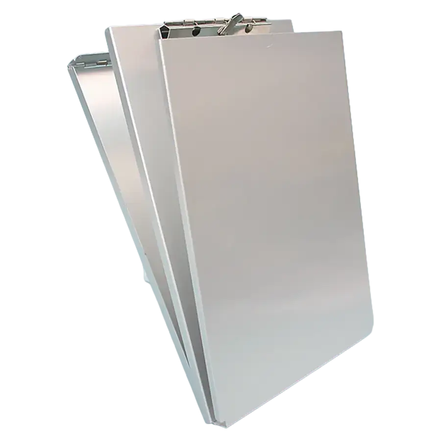 Formularhalter, Aluminium, mit Fach und Zwischenlage