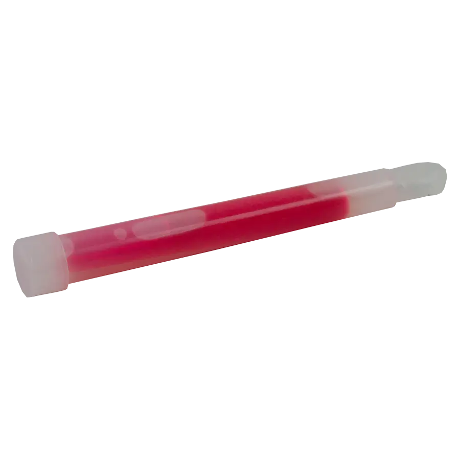 Leuchtstab Knicklicht mit Aufhängehaken, rot