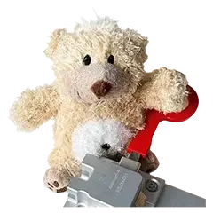 Teddybär, Minibär, einzeln verpackt 