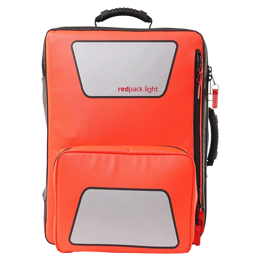 redpack light Rettungsrucksack M, rot