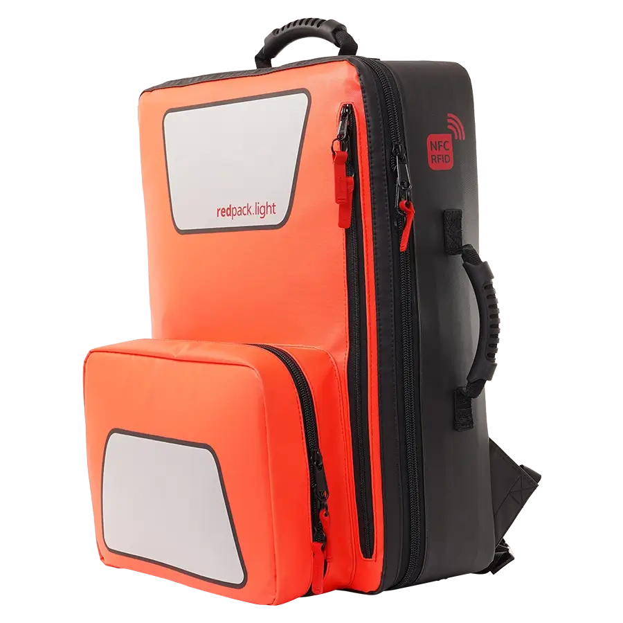 redpack light Rettungsrucksack M, rot
