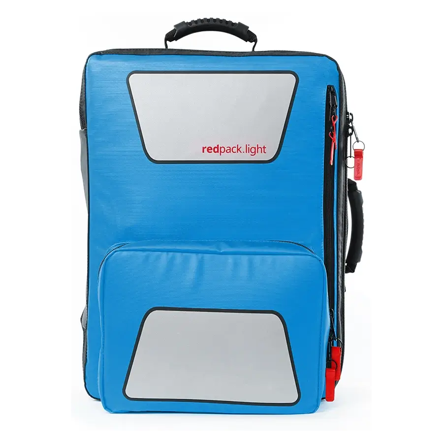 redpack light Rettungsrucksack M, blau