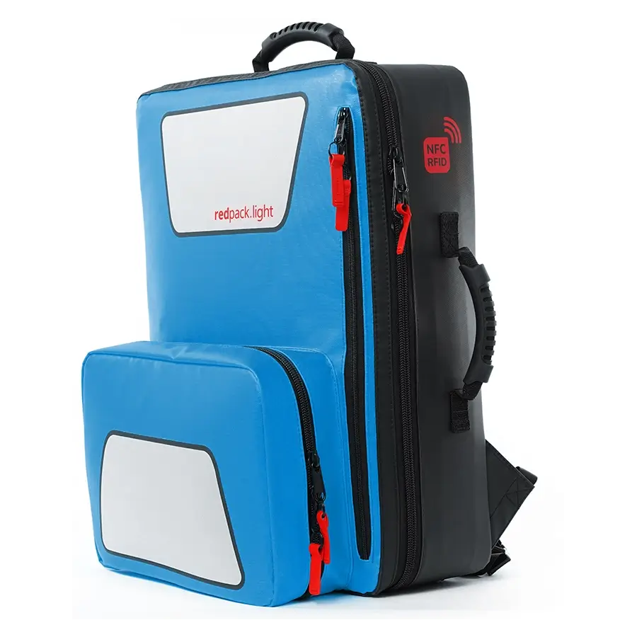 redpack light Rettungsrucksack M, blau