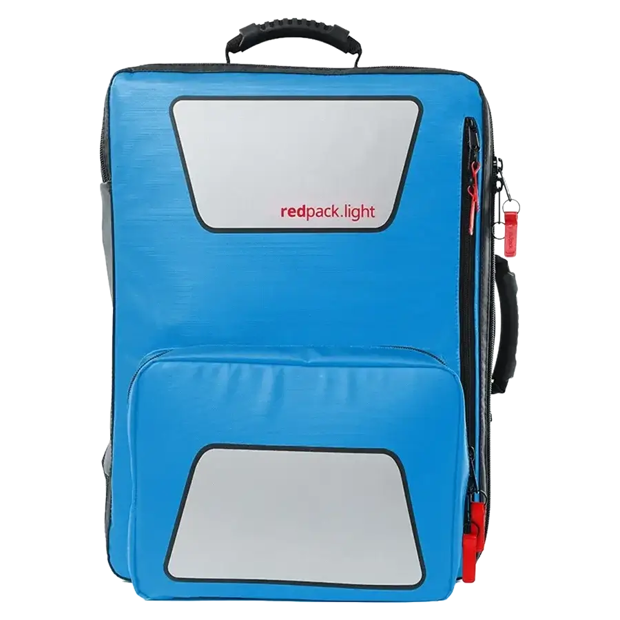 redpack light Rettungsrucksack M, blau