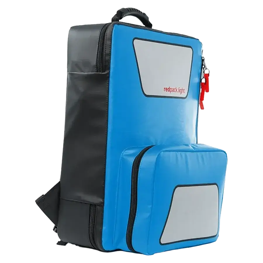 redpack light Rettungsrucksack M, blau
