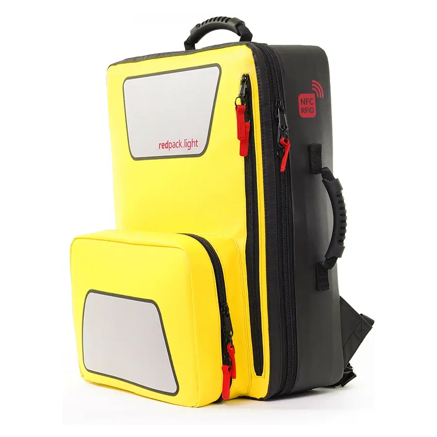 redpack light Rettungsrucksack M, gelb