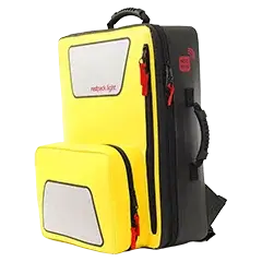 Rettungsrucksack redpack.light, Größe M, mit einer Fronttasche (330x250x110 mm)