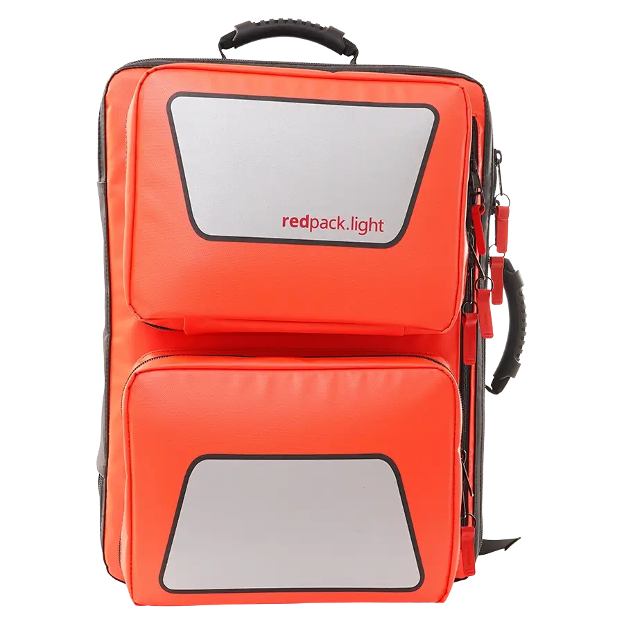 redpack light Rettungsrucksack L, rot