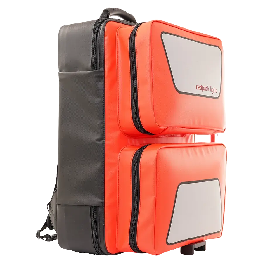 redpack light Rettungsrucksack L, rot