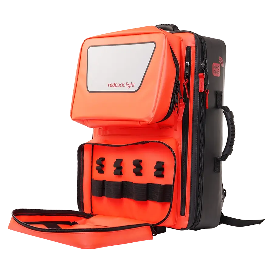 redpack light Rettungsrucksack L, rot