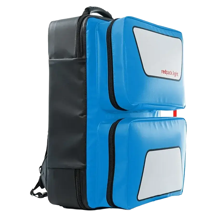 redpack light Rettungsrucksack L, blau