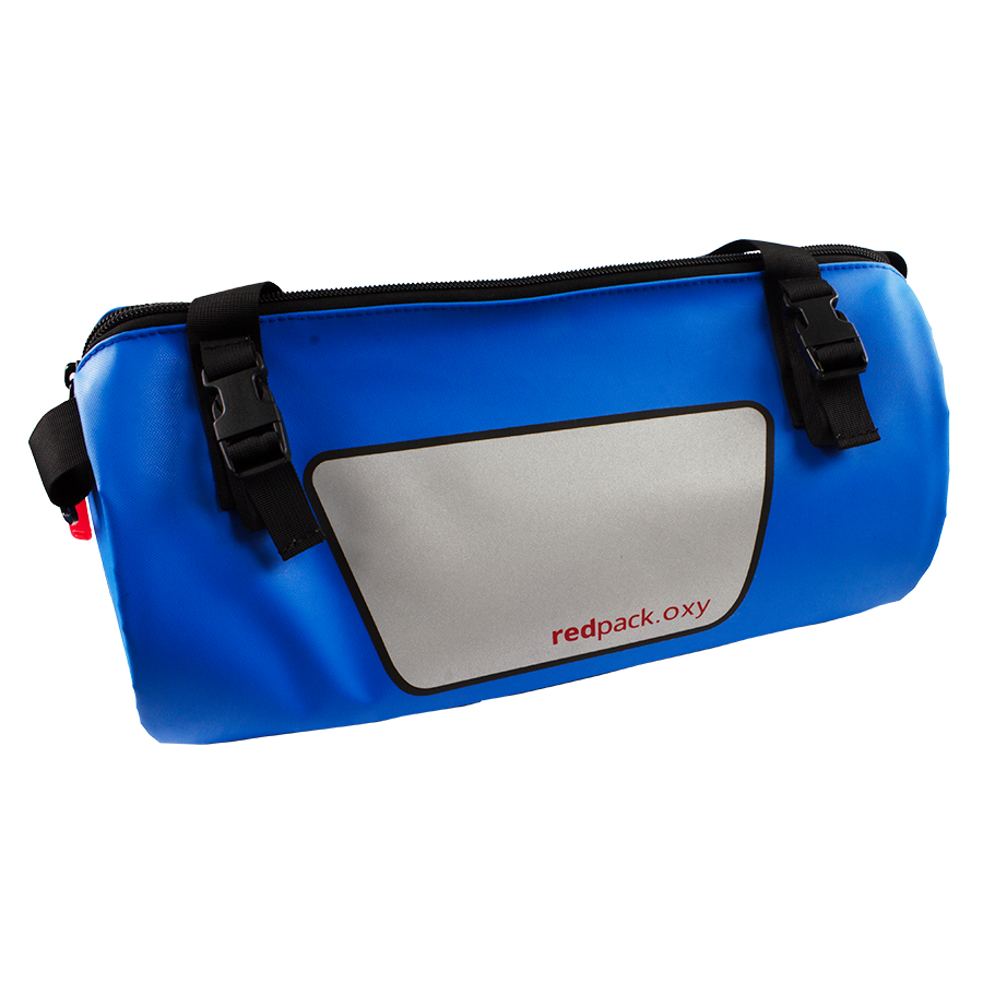 redpack.oxy M Sauerstofftasche, Farbe blau schwarz