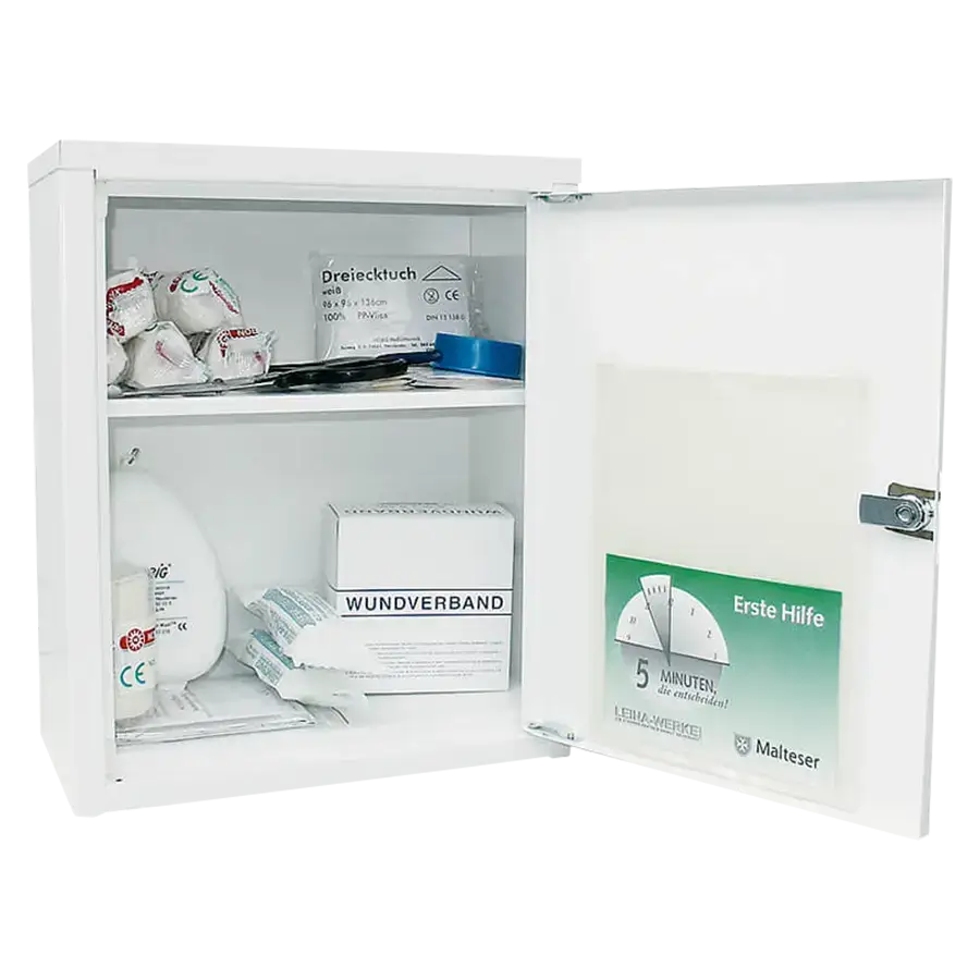 Verbandschrank m301 Stahlblech leer