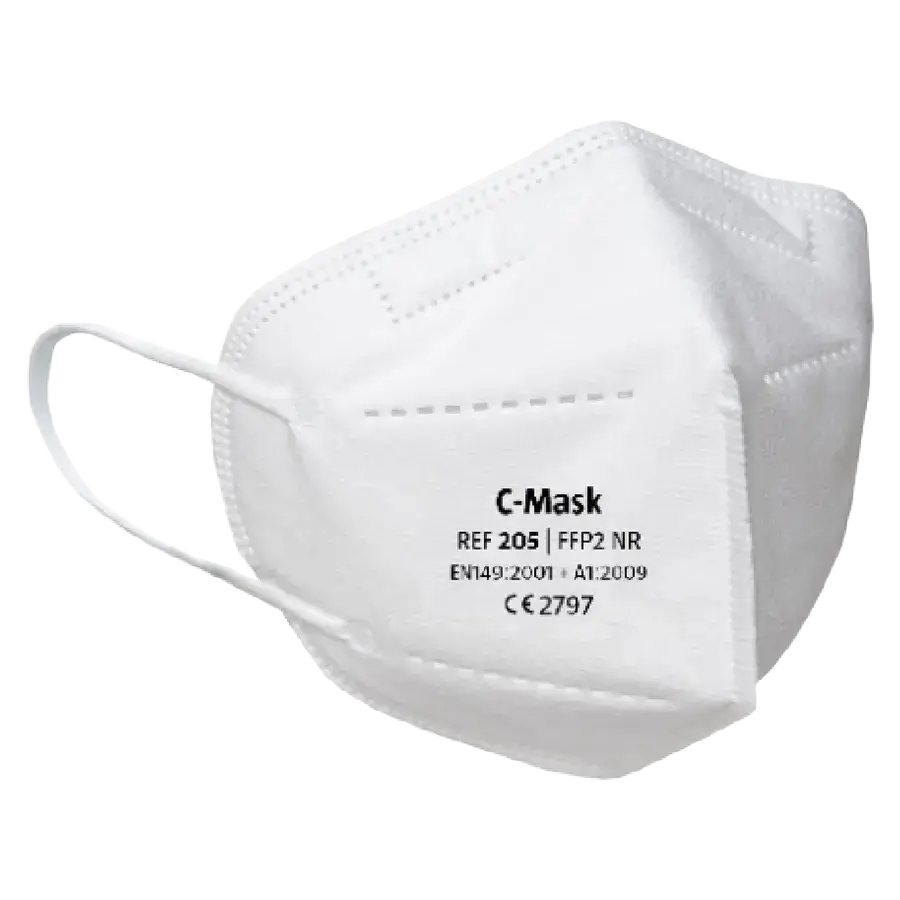 Dach C-Mask FFP2 Atemschutzmaske ohne Ventil nach EN 149:2001+A1:2009