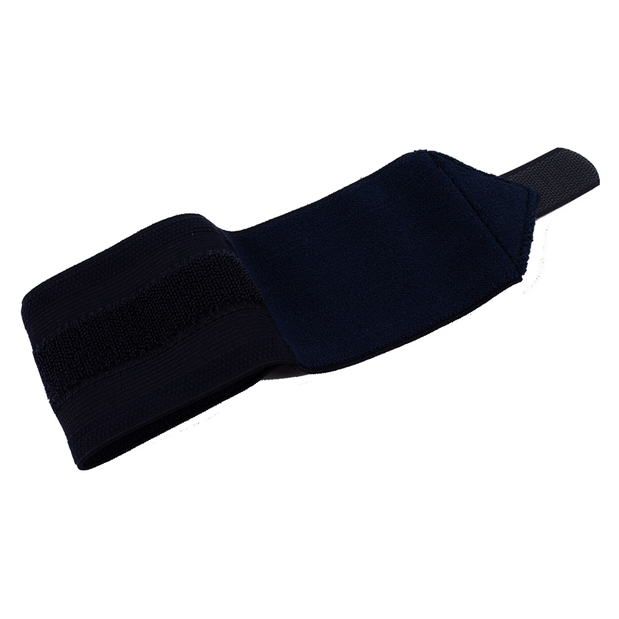 Handgelenkbandage Textil, blau Gr. 3