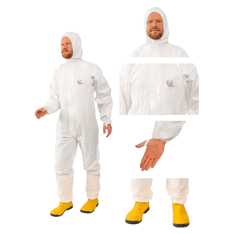 Infektions Overall Protec 5B/6 weiß XL