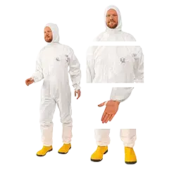 Schutz-Overall Protec weiß XL