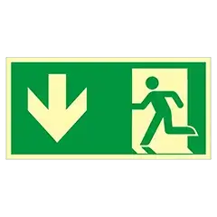 Rettungszeichen Notausgang