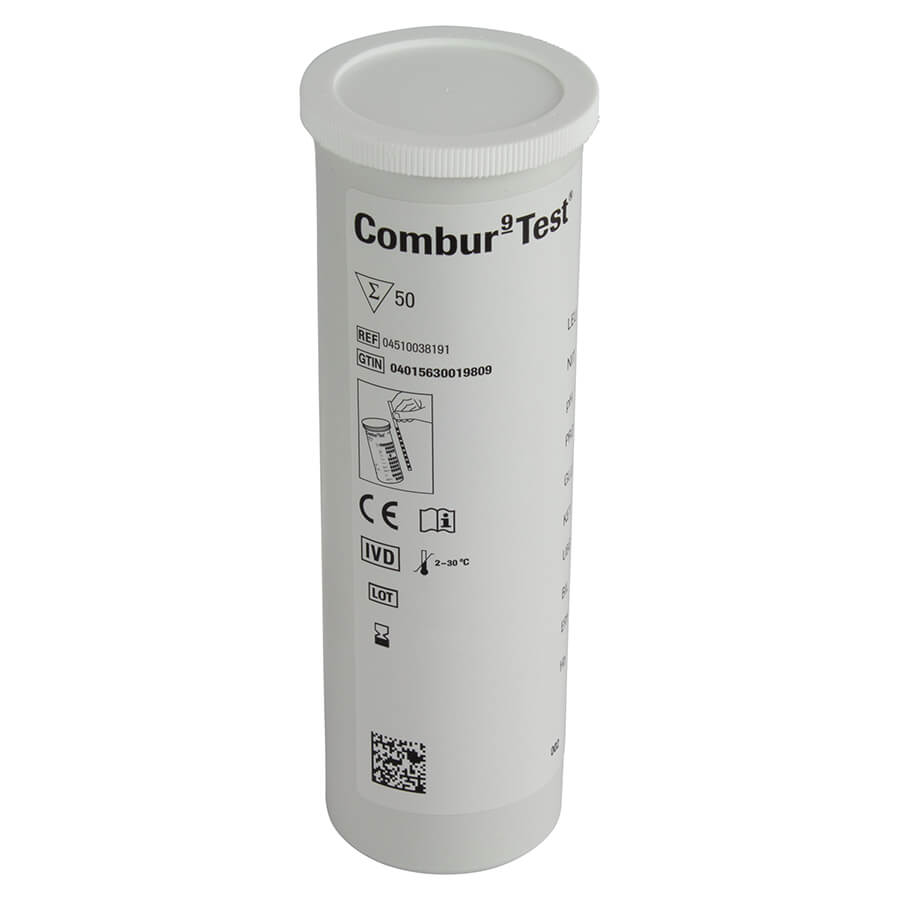 Combur 9 Test, Urinteststreifen