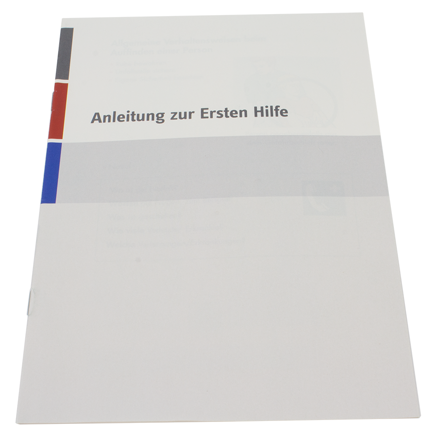 Anleitung Erste Hilfe bei Unfällen