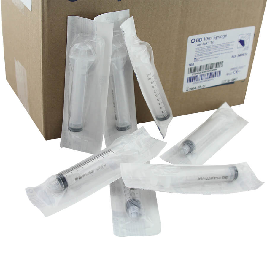 Spritze BD Plastipak 10 ml Luer-Lok