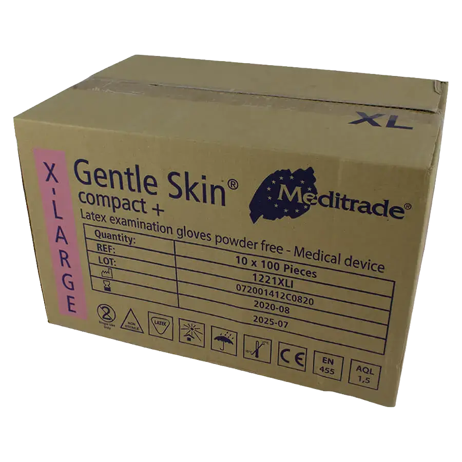 Latexhandschuh Gentle Skin compact+ XL