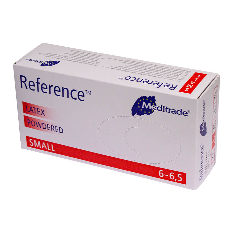 Latexhandschuhe Reference gepudert S
