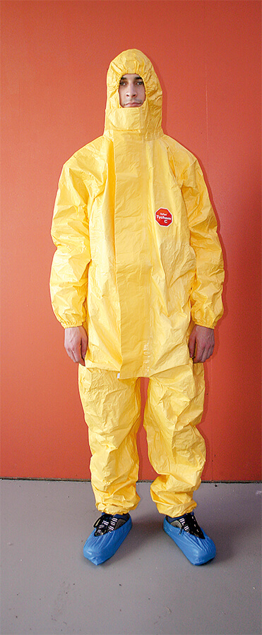 Infektions Overall Tychem C 3B/4B/5B/6B gelb XXL