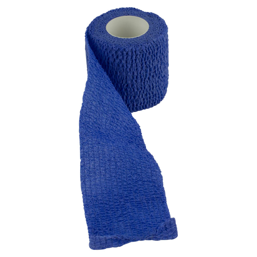 Noba elast. Haftbinde, blau, 4,5m x 5cm