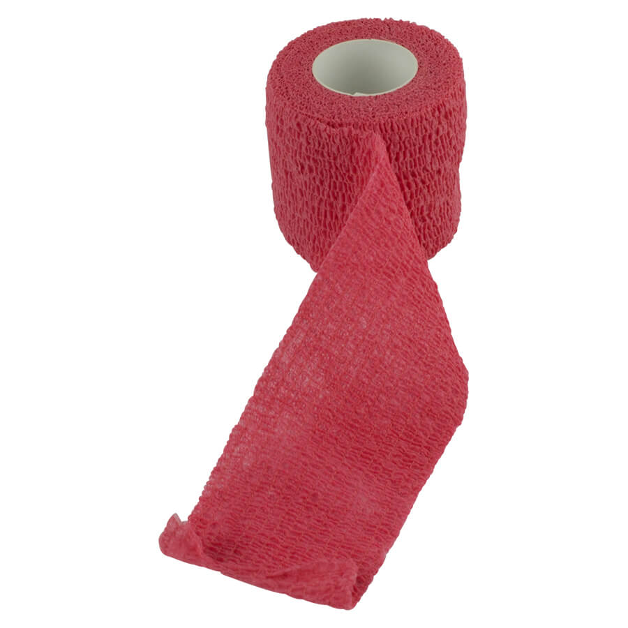 Noba elast. Haftbinde, rot, 4,5m x 5cm