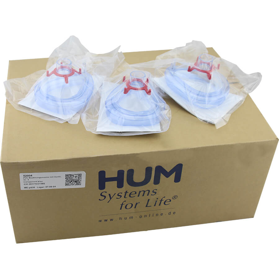 AERObag Beatmungsmaske m. Ventil Gr. 4