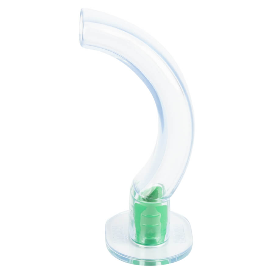 Guedel Tubus, Gr. 3 Rüsch PVC grün