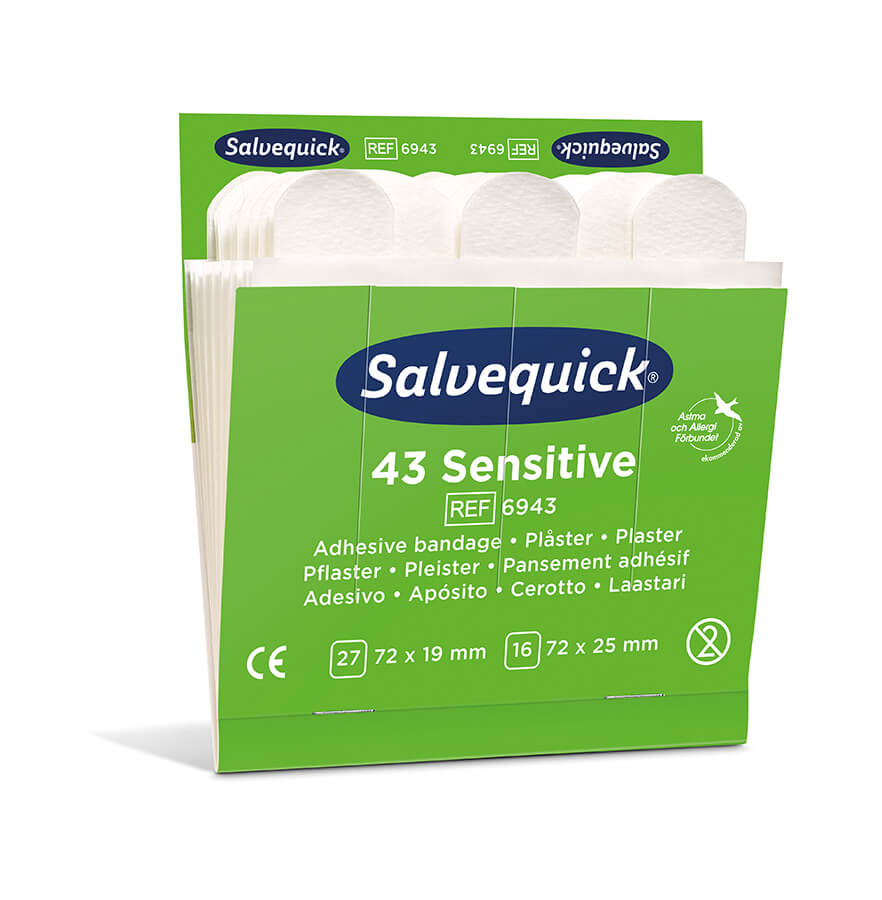 Salvequick Pflasterstrip 43 Stück