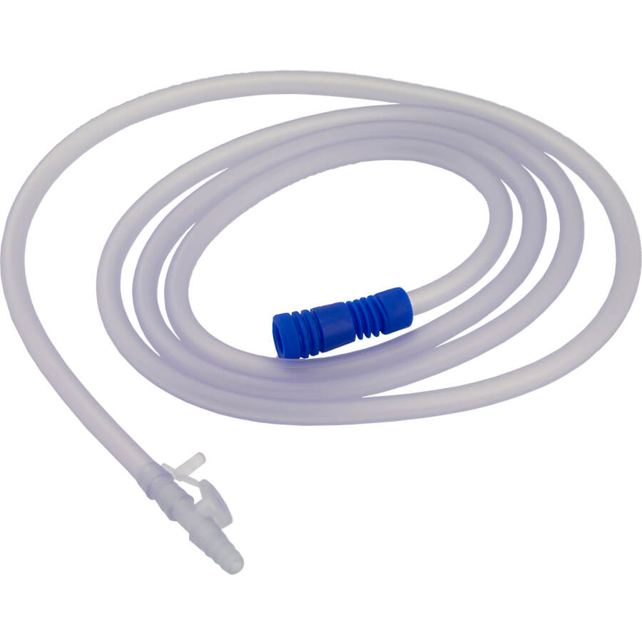 Absaugschlauch Extrudan, CH25 180 cm, Trichter/Fingertip für Serres, steril
