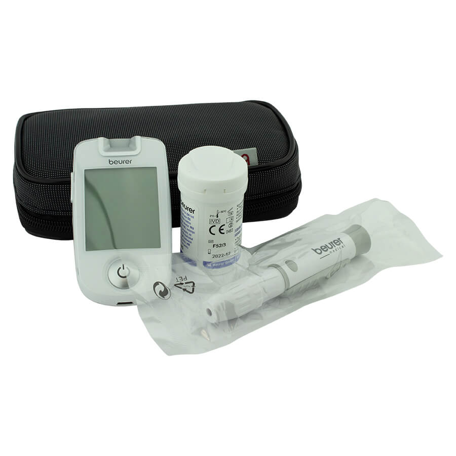 Blutzuckermeßgerät Beurer GL40 Beurer Set mg/dl